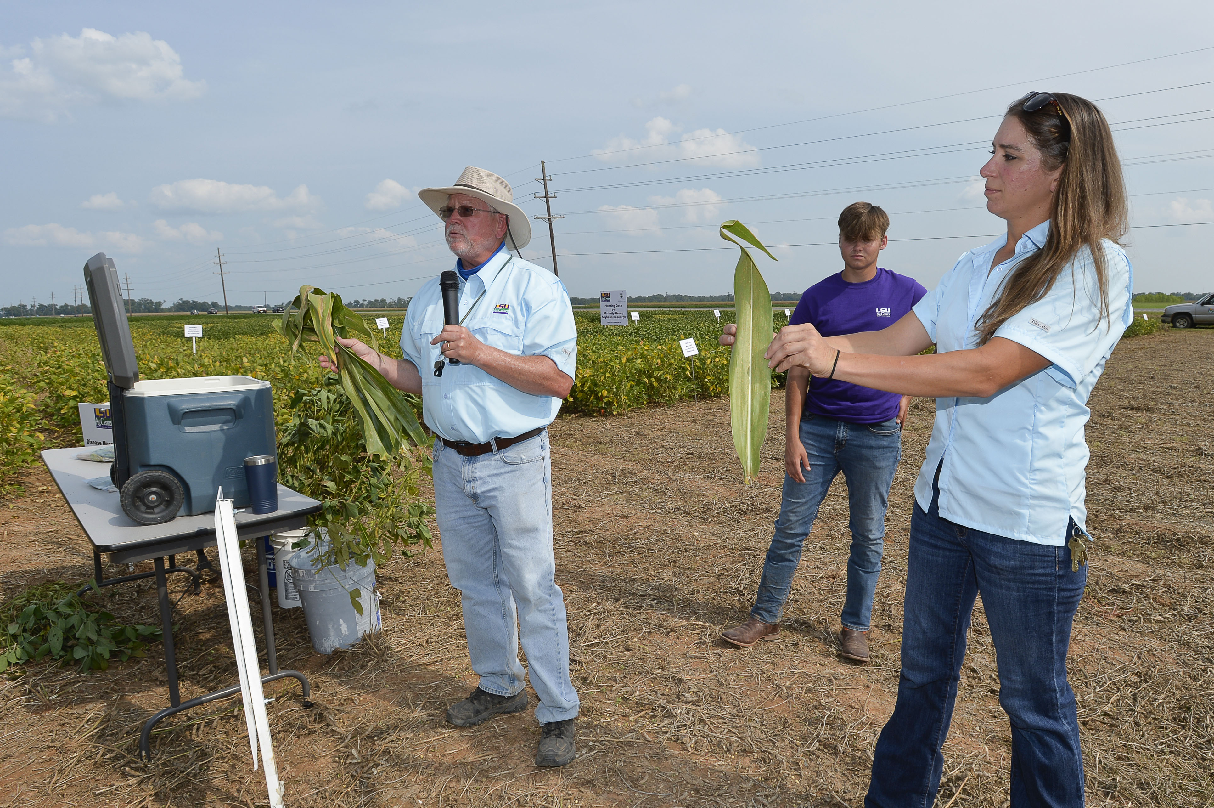 Each day brings new challenges at the Dean Lee Research and Extension Center